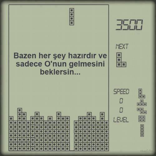 Yaşatılan Sözler Bazen Her Şey Hazırdır Sadece ��O�� Eksiktir